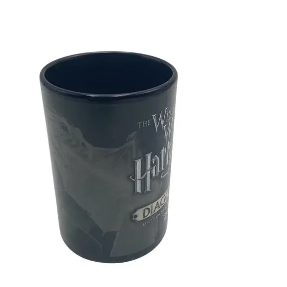 Universal Studios Harry Potter‎ Diagon Alley 2014 Black Coffee Mug Cup - Picture 3 of 8